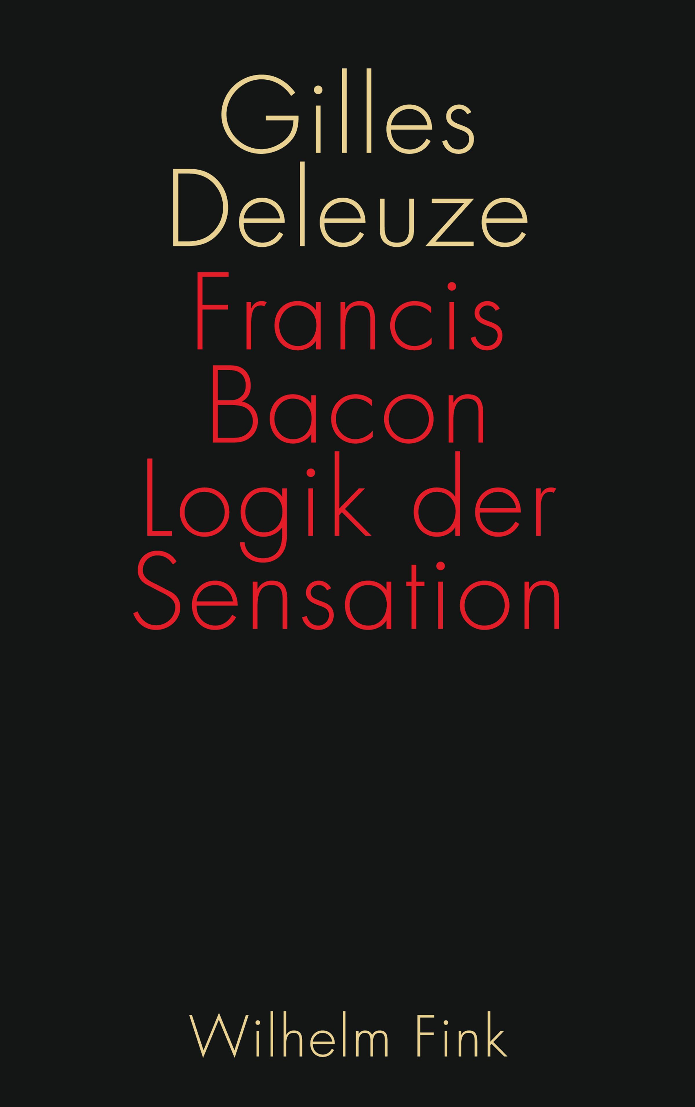 Vorderes Coverbild Francis Bacon: Logik der Sensation