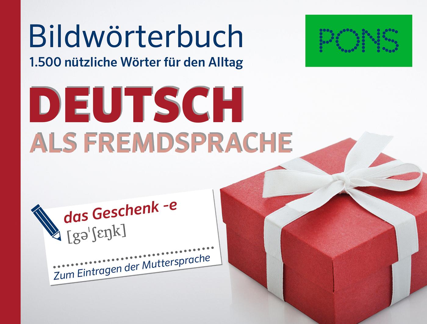 Vorderes Coverbild PONS Bildwörterbuch Deutsch als Fremdsprache