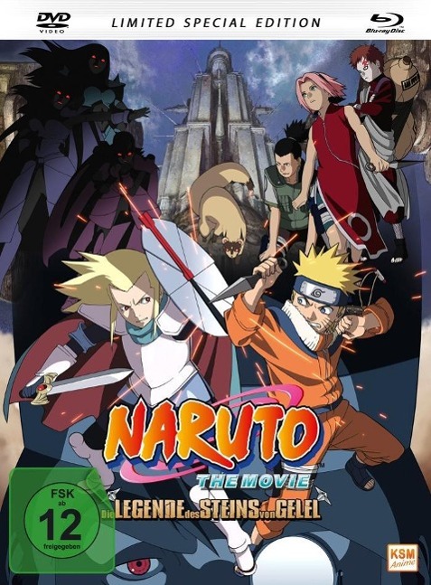 Vorderes Coverbild Naruto - The Movie 2: Die Legende des Steins von Gelel