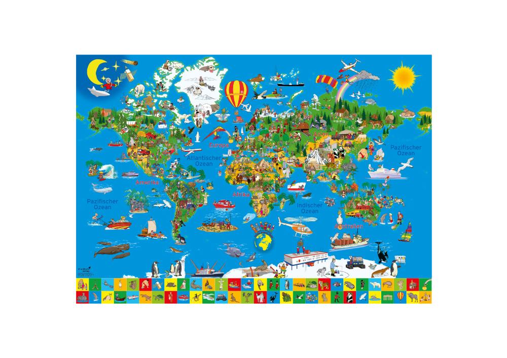Vorderes Coverbild Erlebniskarte Deine bunte Erde
