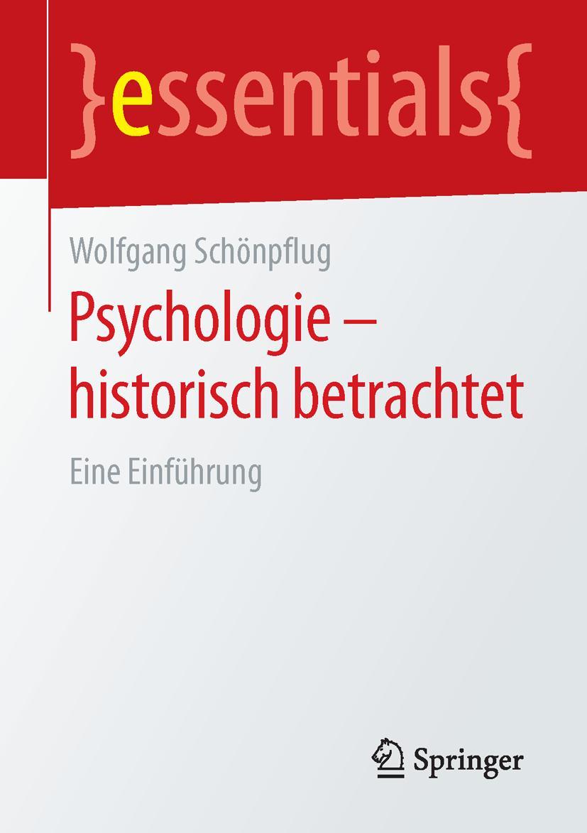 Vorderes Coverbild Psychologie - historisch betrachtet