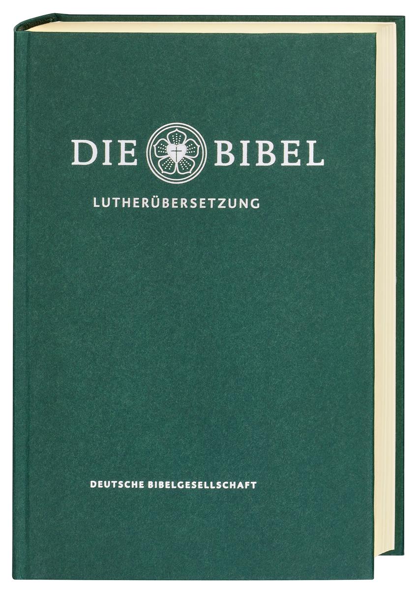 Vorderes Coverbild Lutherbibel revidiert 2017 - Die Standardausgabe (grün)