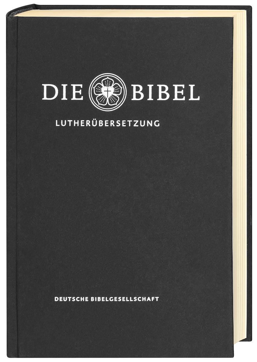 Vorderes Coverbild Lutherbibel revidiert 2017 - Die Standardausgabe (schwarz)