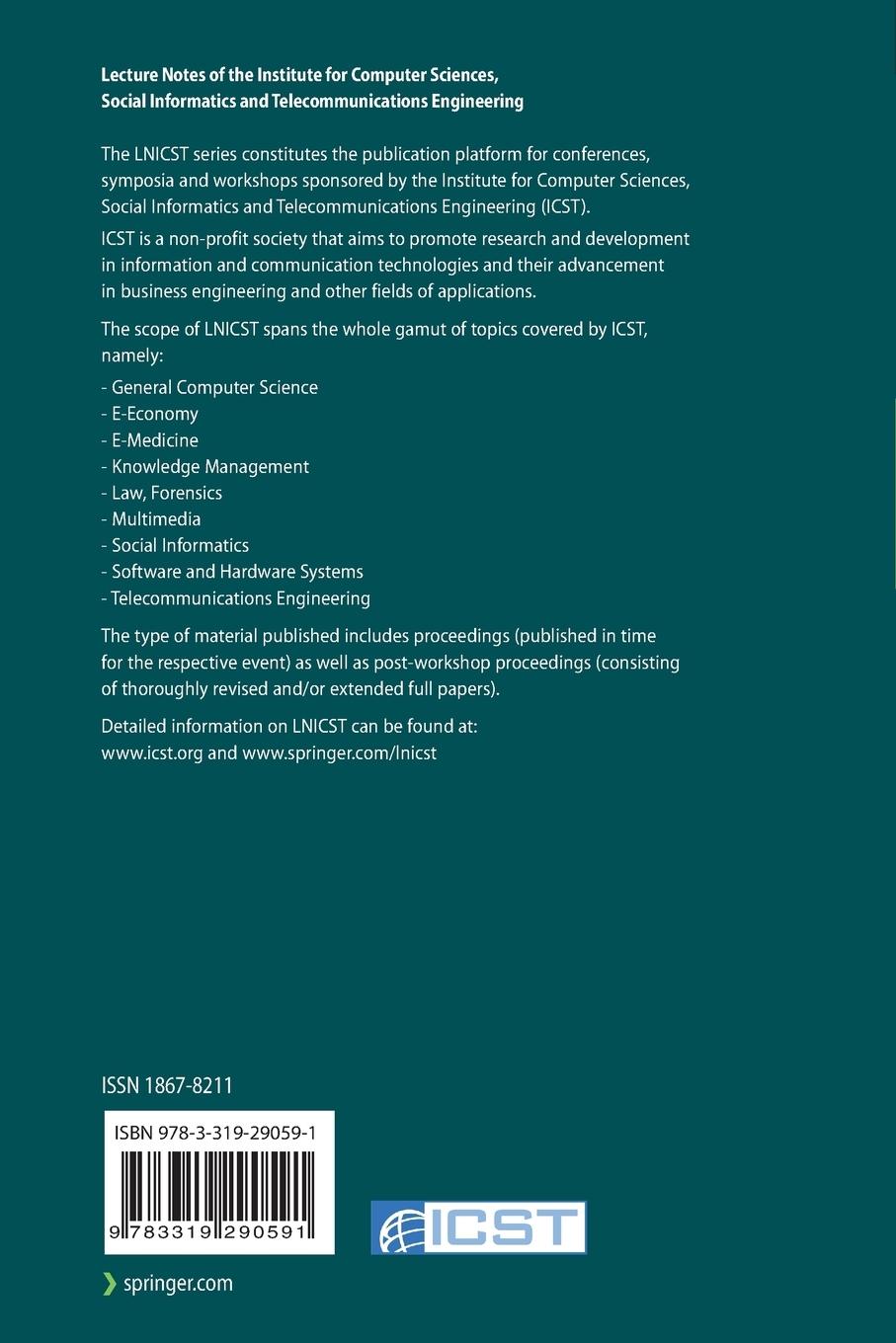 Rückseitencover Serious Games, Interaction, and Simulation