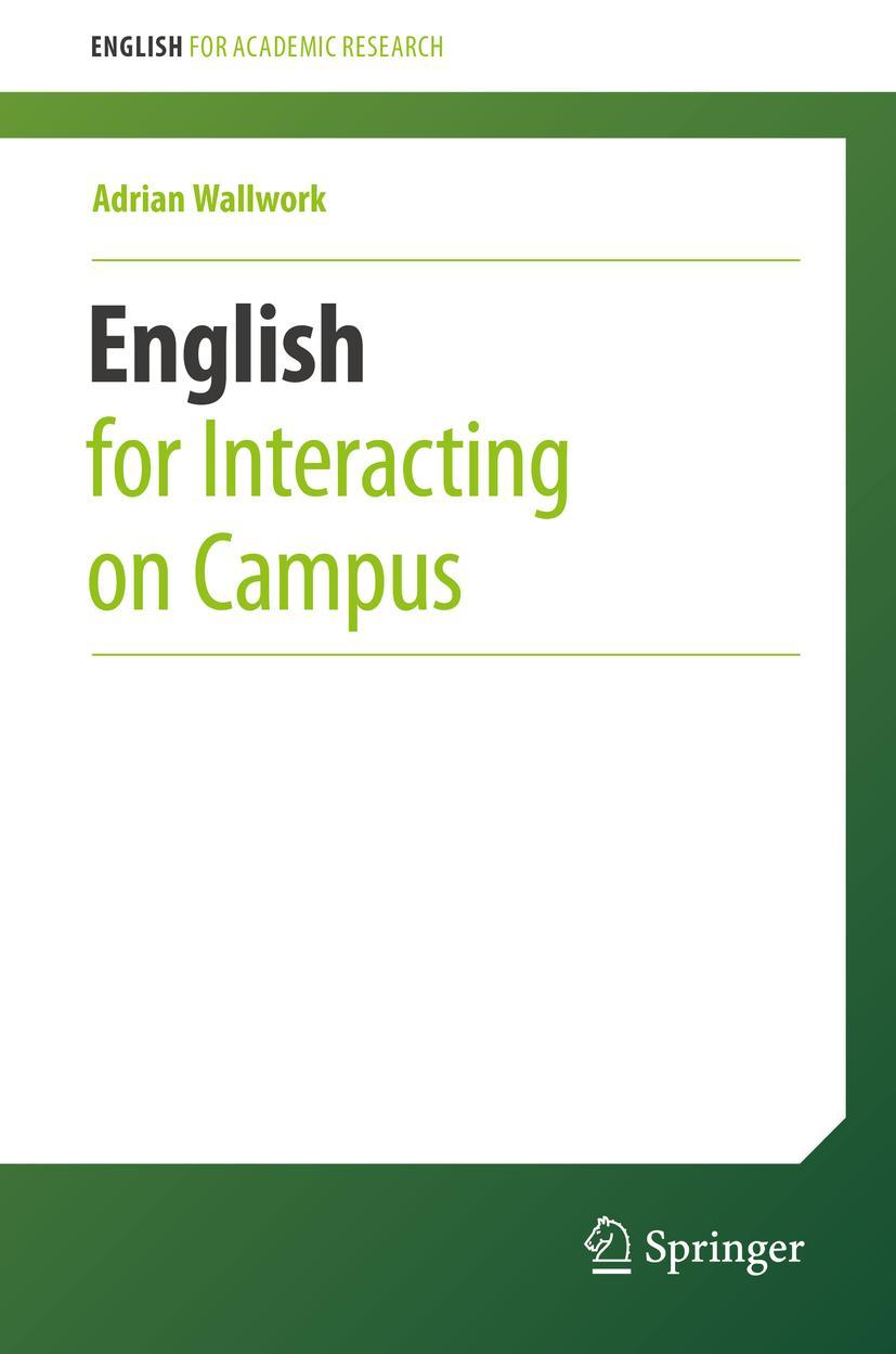 Vorderes Coverbild English for Interacting on Campus