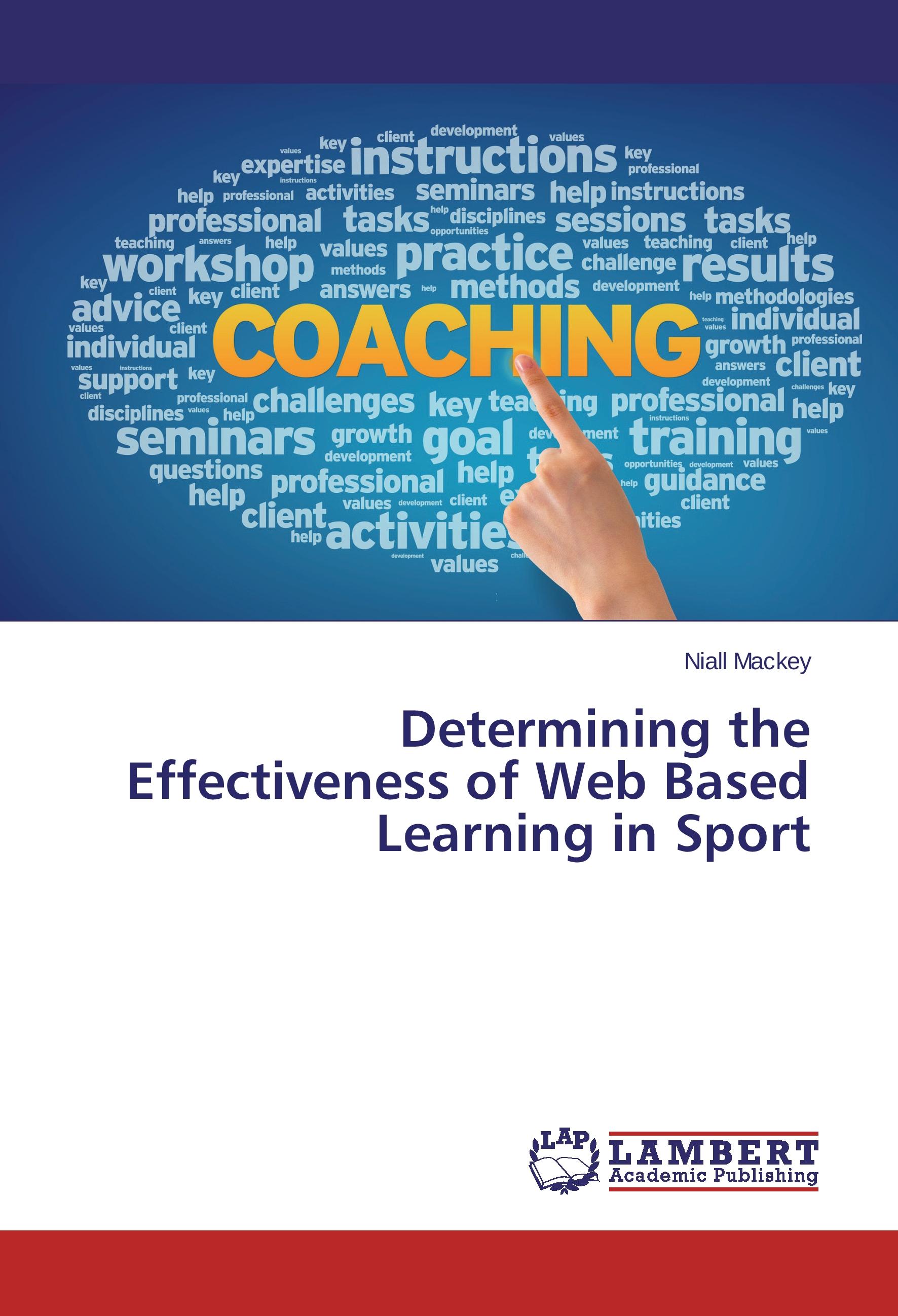 Vorderes Coverbild Determining the Effectiveness of Web Based Learning in Sport