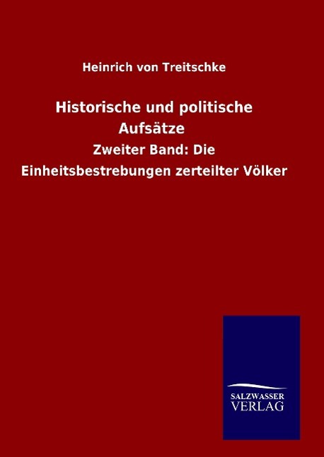 Vorderes Coverbild Historische und politische Aufsätze