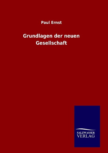 Vorderes Coverbild Grundlagen der neuen Gesellschaft