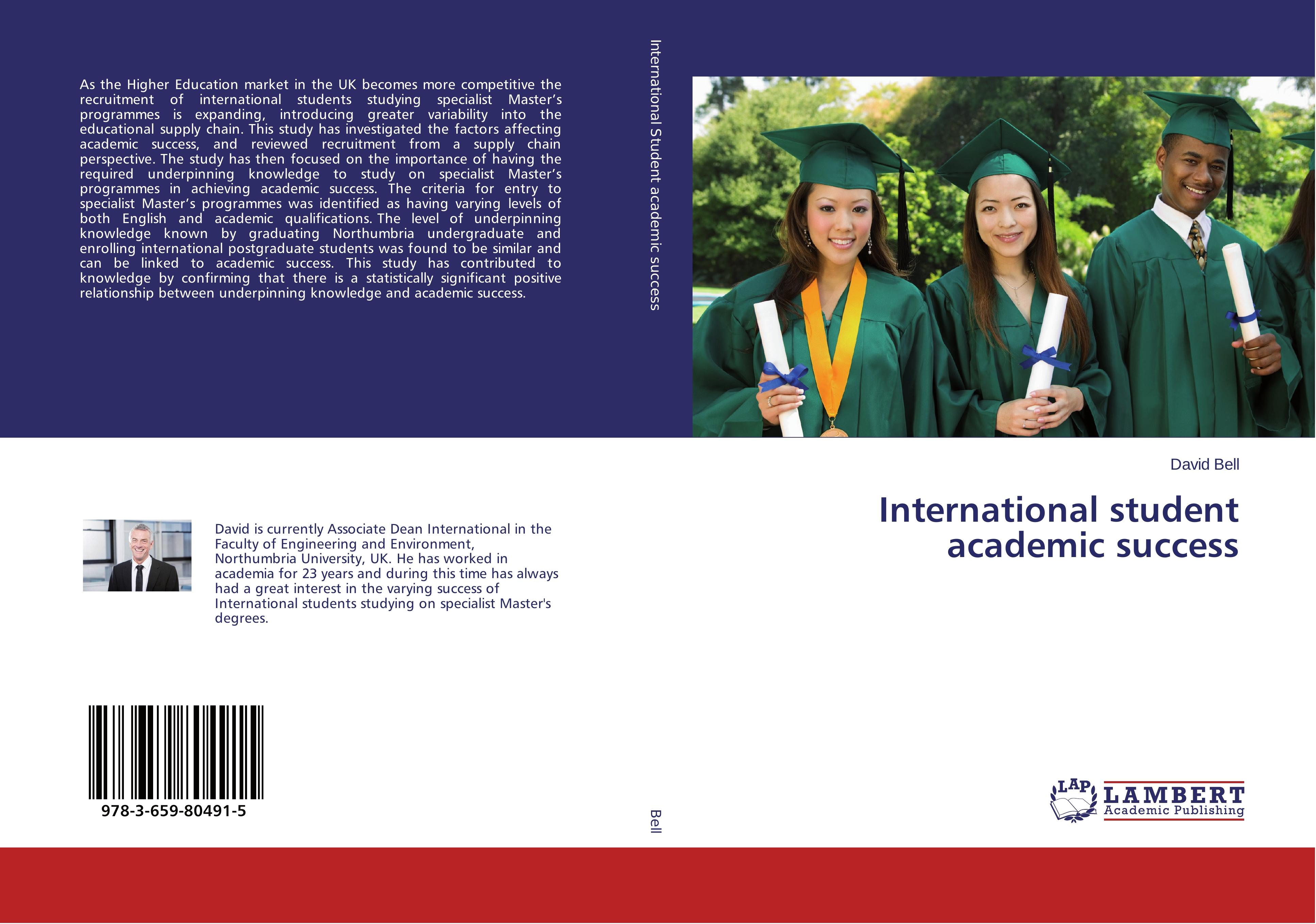 Vorderes Coverbild International student academic success