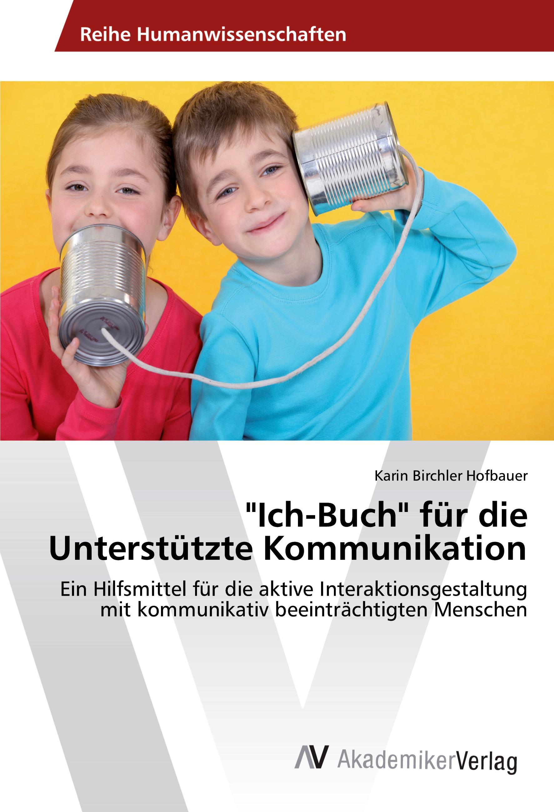 Vorderes Coverbild "Ich-Buch" für die Unterstützte Kommunikation