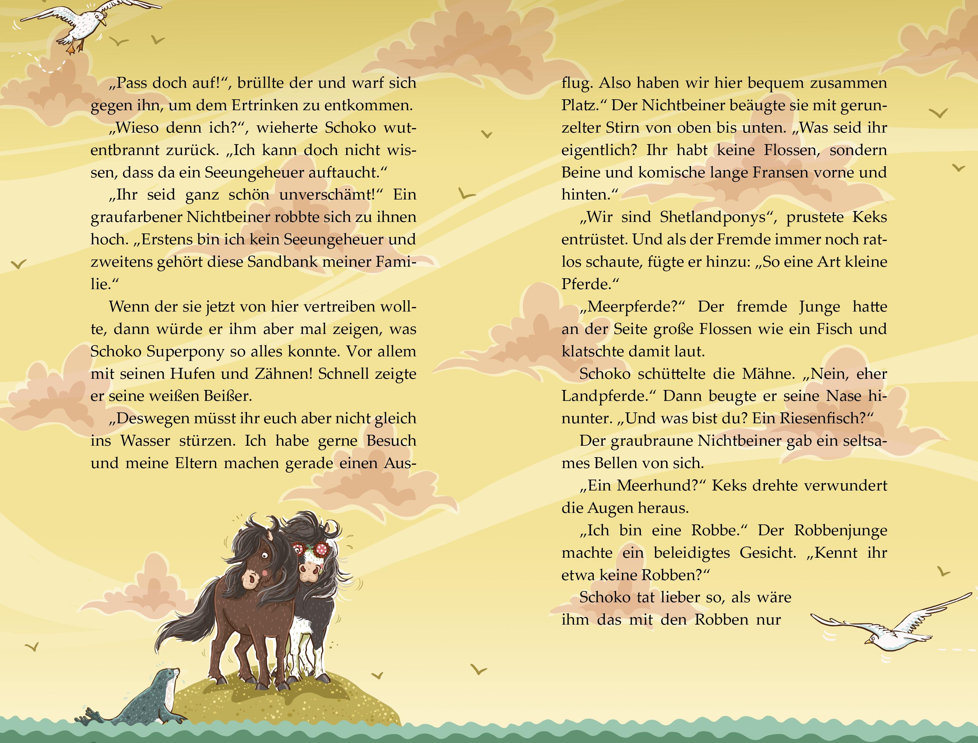 Beispielinhalt (Bild) Die Haferhorde 05. Stallpiraten ahoi!