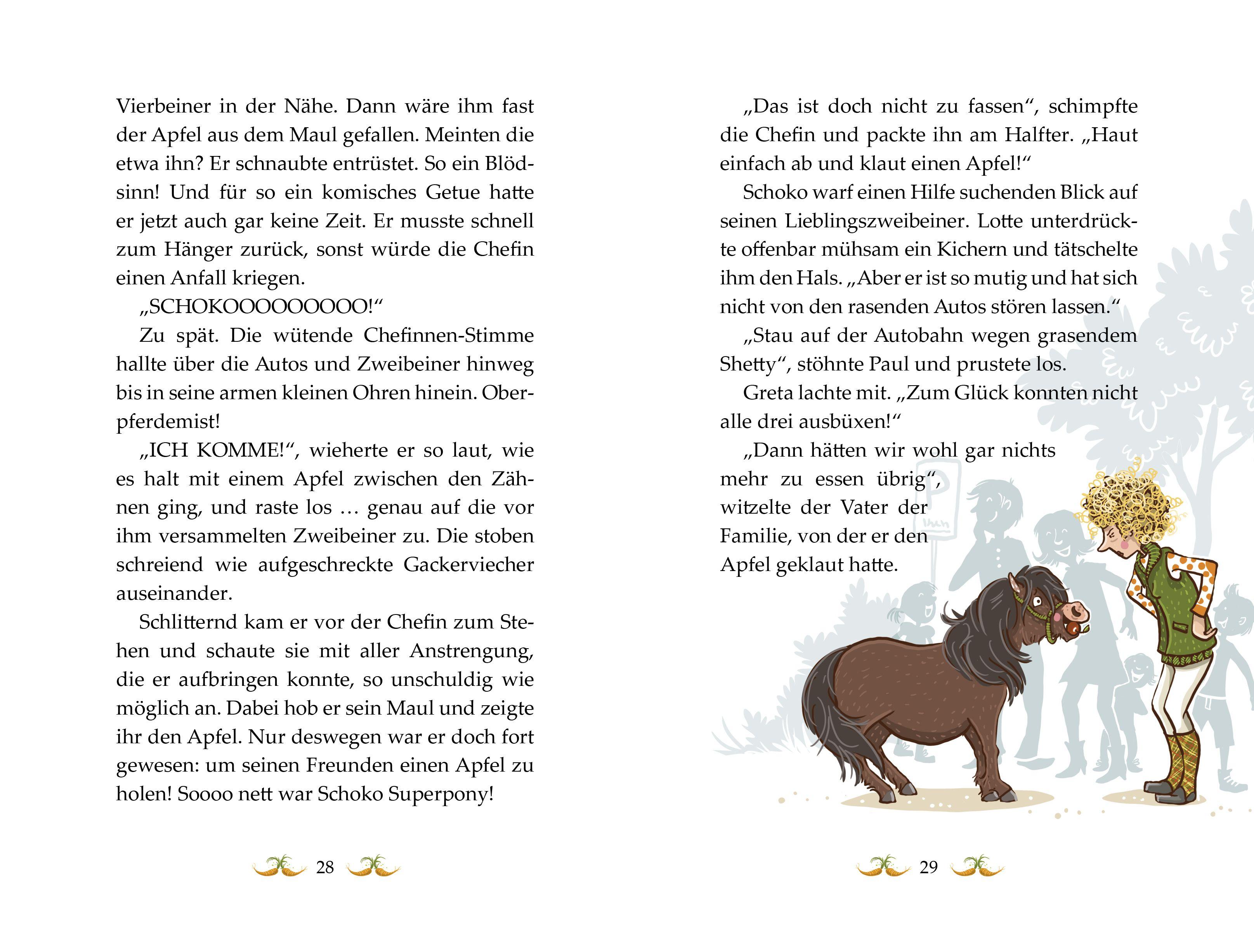 Beispielinhalt (Bild) Die Haferhorde 05. Stallpiraten ahoi!