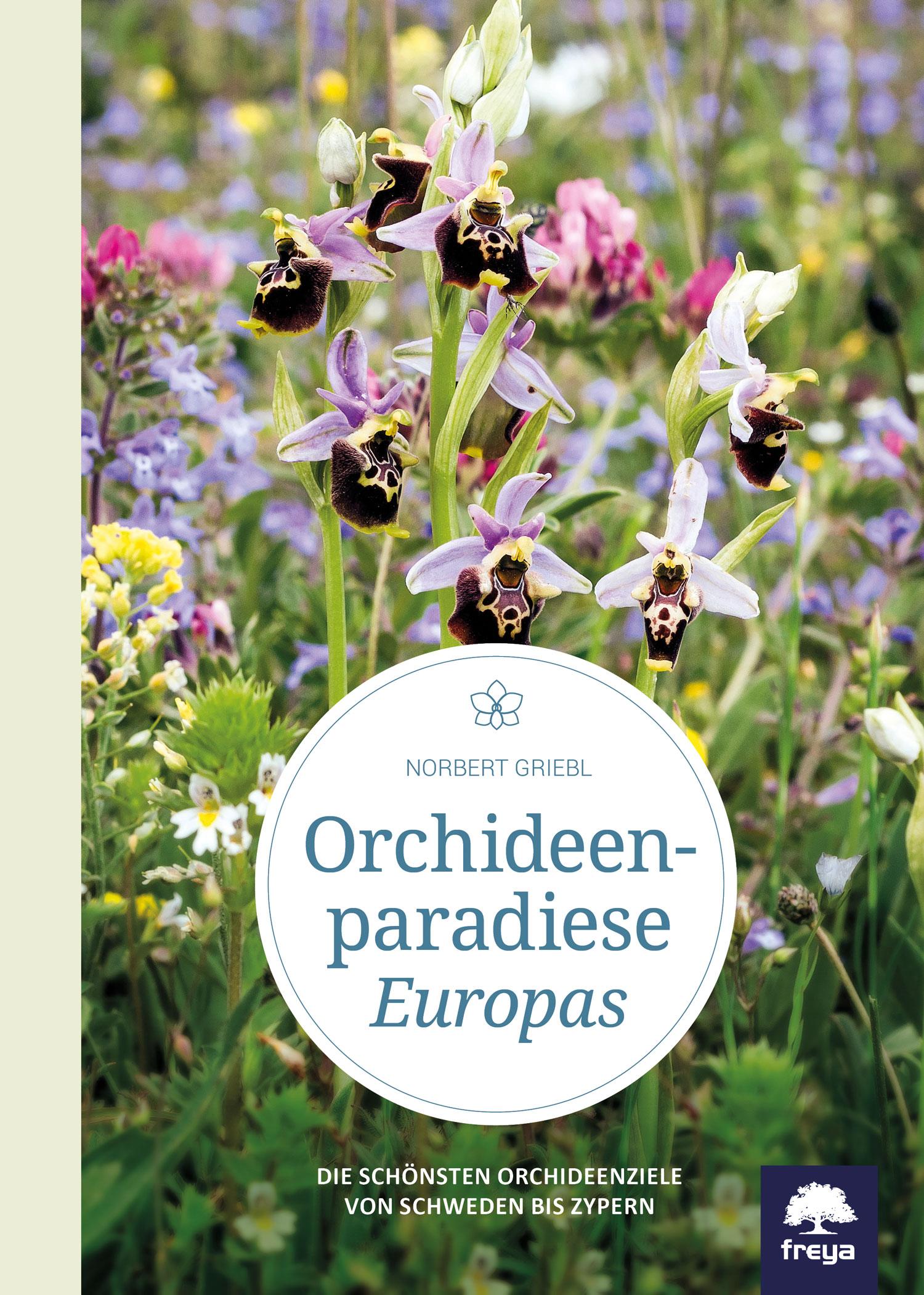 Vorderes Coverbild Orchideenparadiese Europas