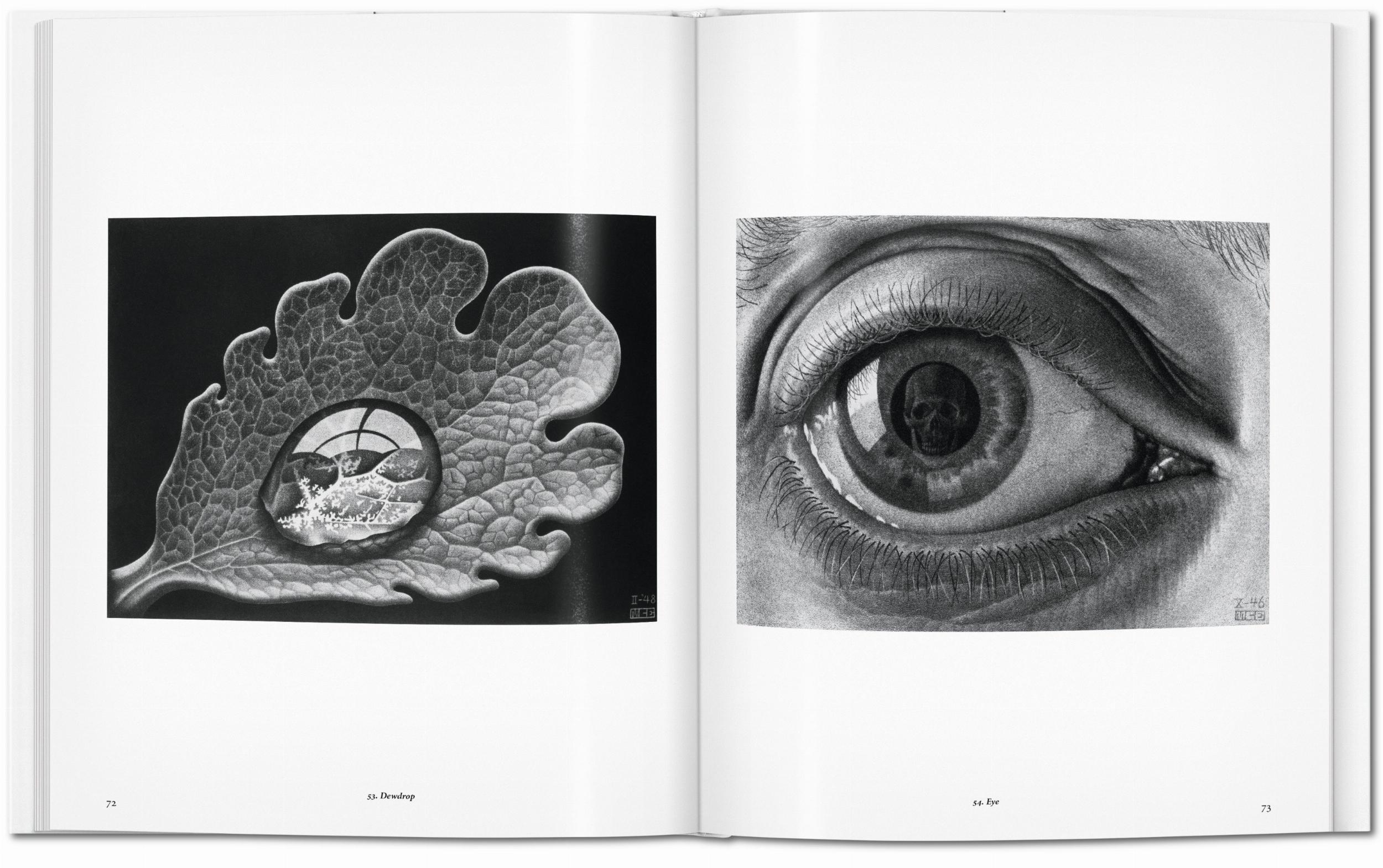 Beispielinhalt (Bild) M. C. Escher. Grafik und Zeichnungen