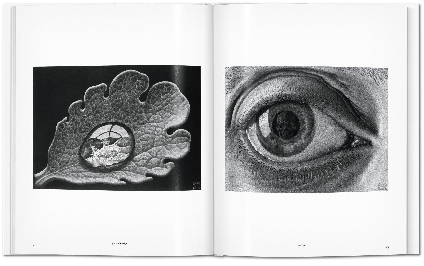 Beispielinhalt (Bild) M. C. Escher. Grafik und Zeichnungen