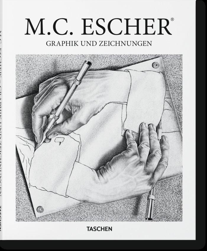 Vorderes Coverbild M. C. Escher. Grafik und Zeichnungen