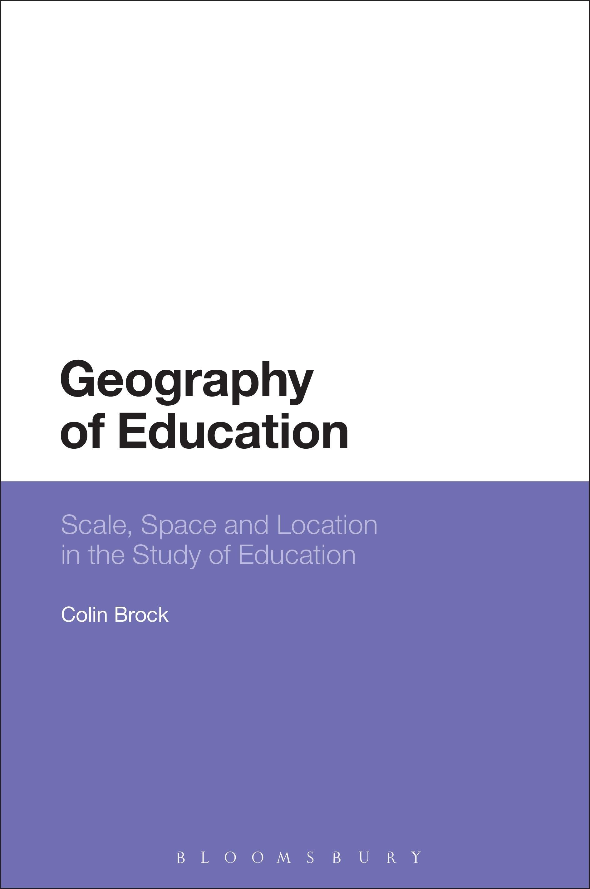 Vorderes Coverbild Geography of Education