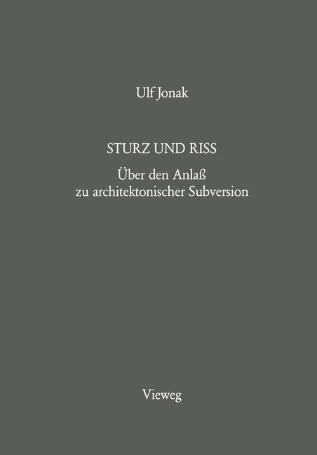 Vorderes Coverbild Sturz und Riss