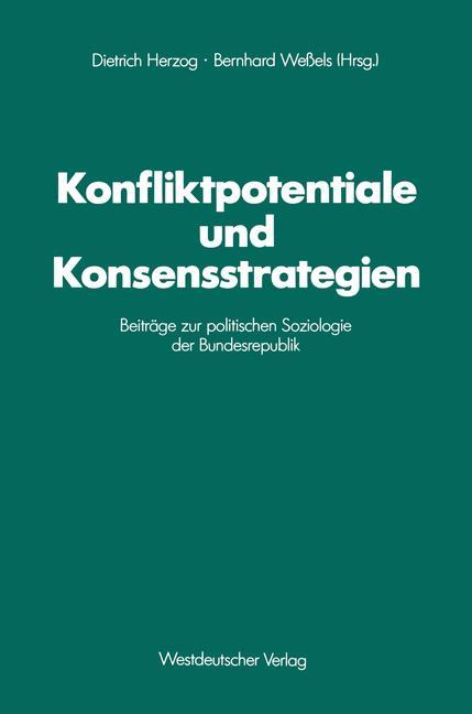 Vorderes Coverbild Konfliktpotentiale und Konsensstrategien