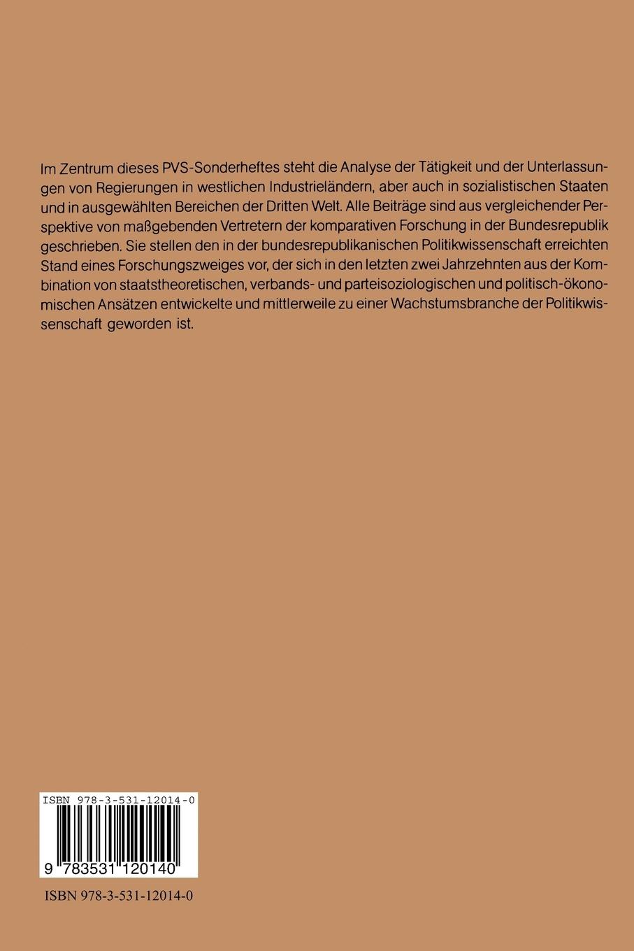 Rückseitencover Staatstätigkeit