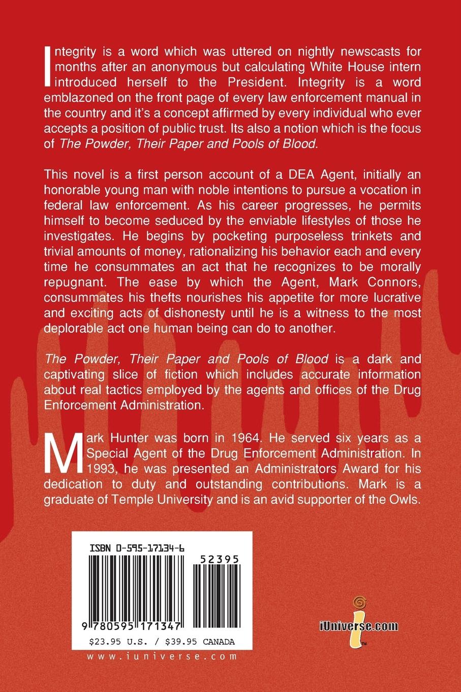 Rückseitencover The Powder, Their Paper and Pools of Blood