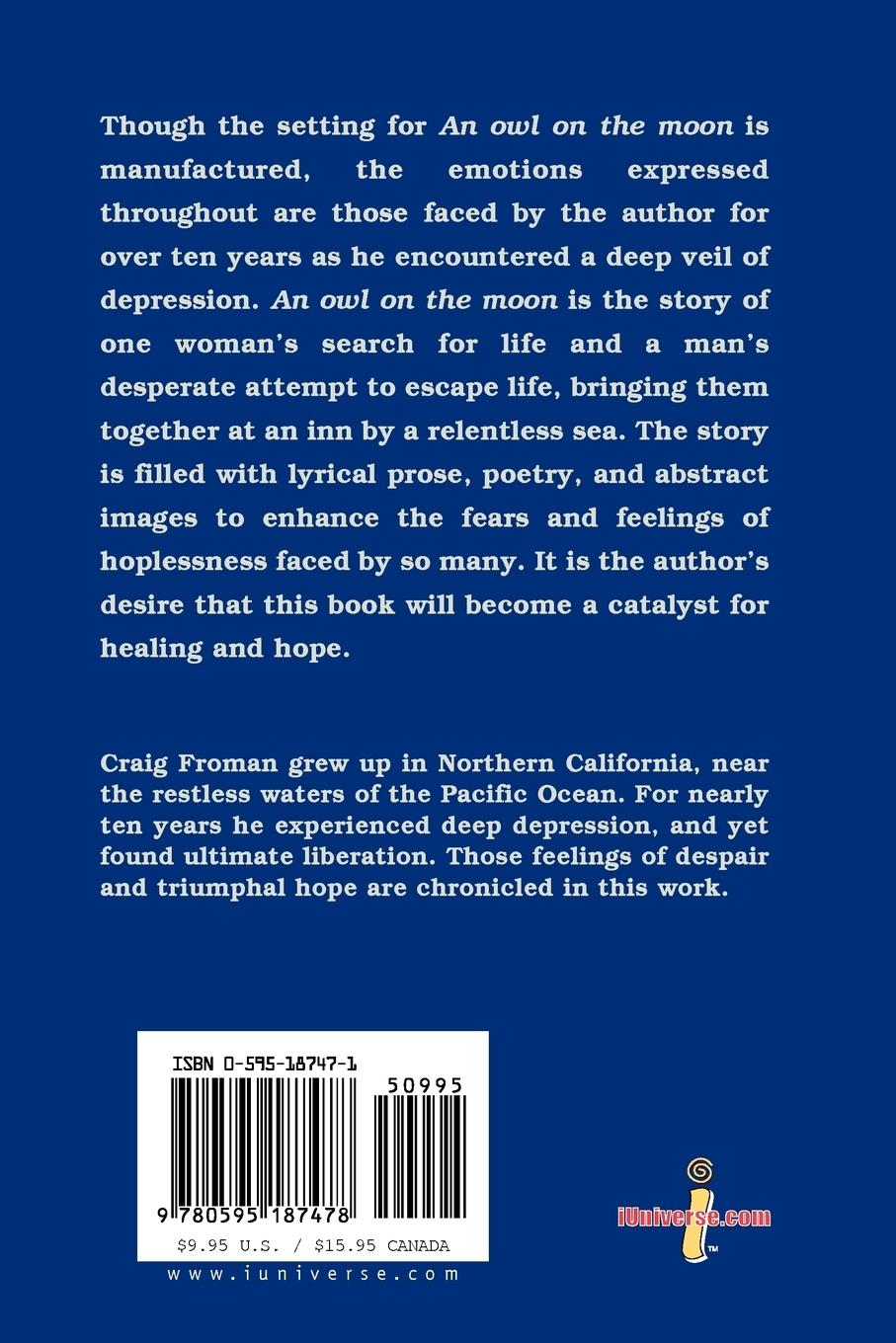 Rückseitencover An Owl on the Moon