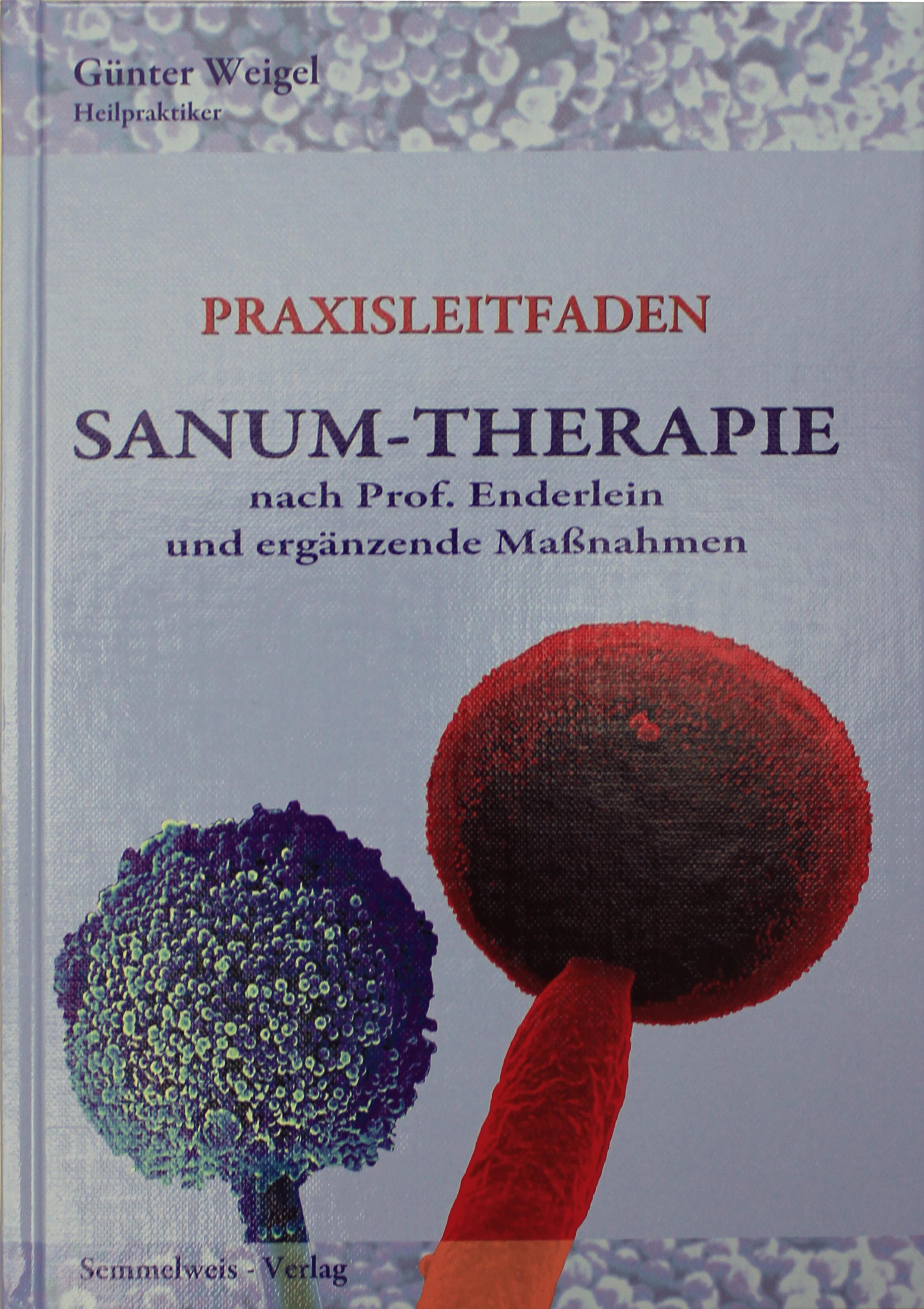 Vorderes Coverbild SANUM-Therapie nach Prof. Enderlein und ergänzende Maßnahmen - Praxisleitfaden