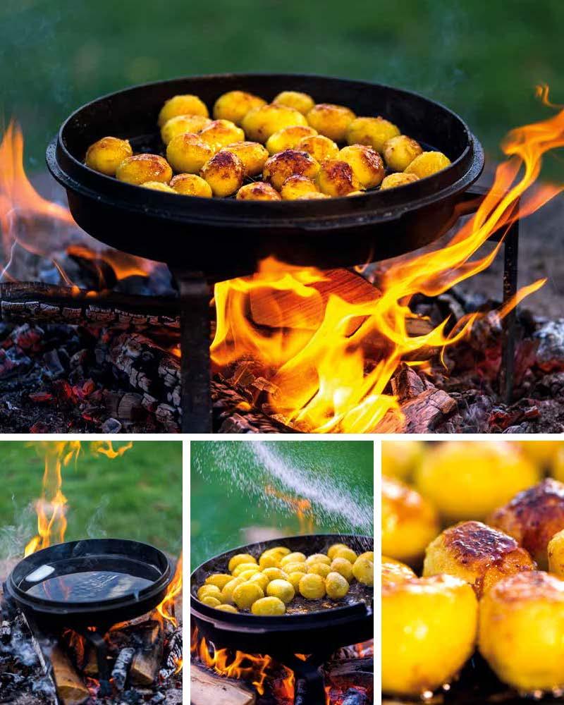 Beispielinhalt (Bild) Draußen kochen