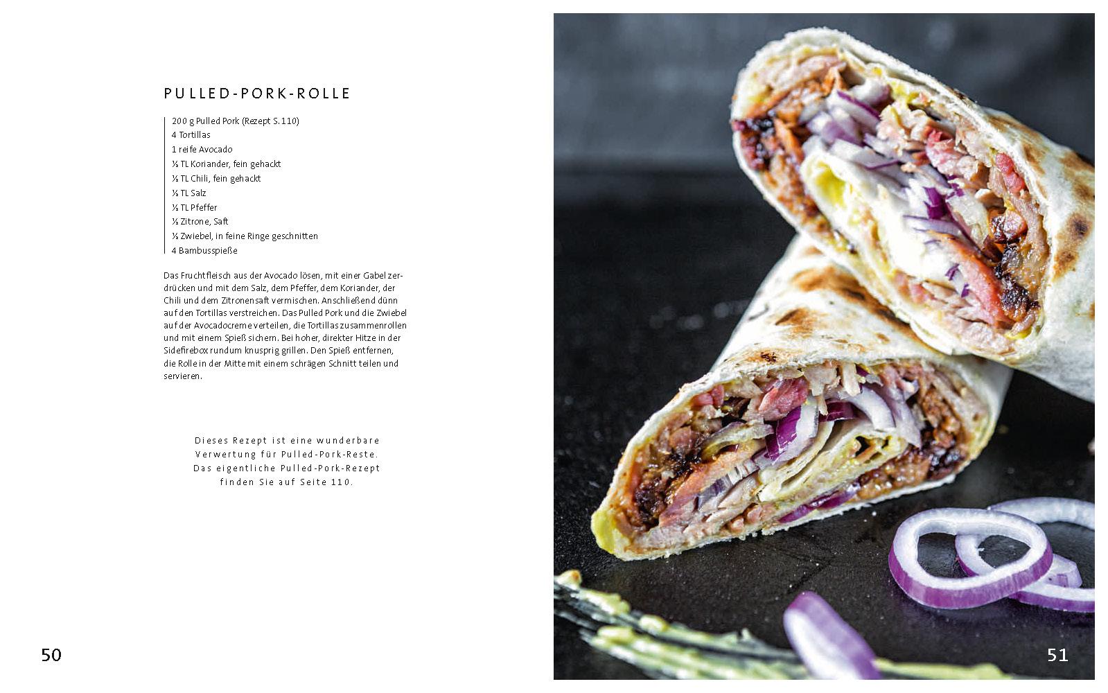 Beispielinhalt (Bild) Die neue Smoker-Küche