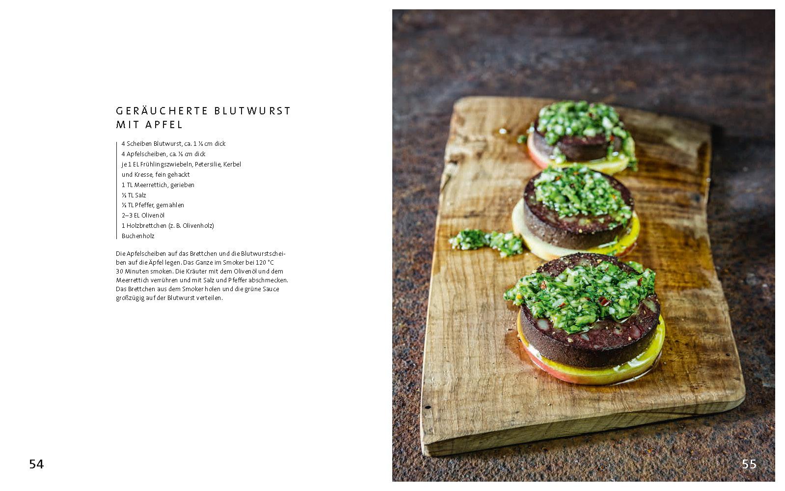 Beispielinhalt (Bild) Die neue Smoker-Küche