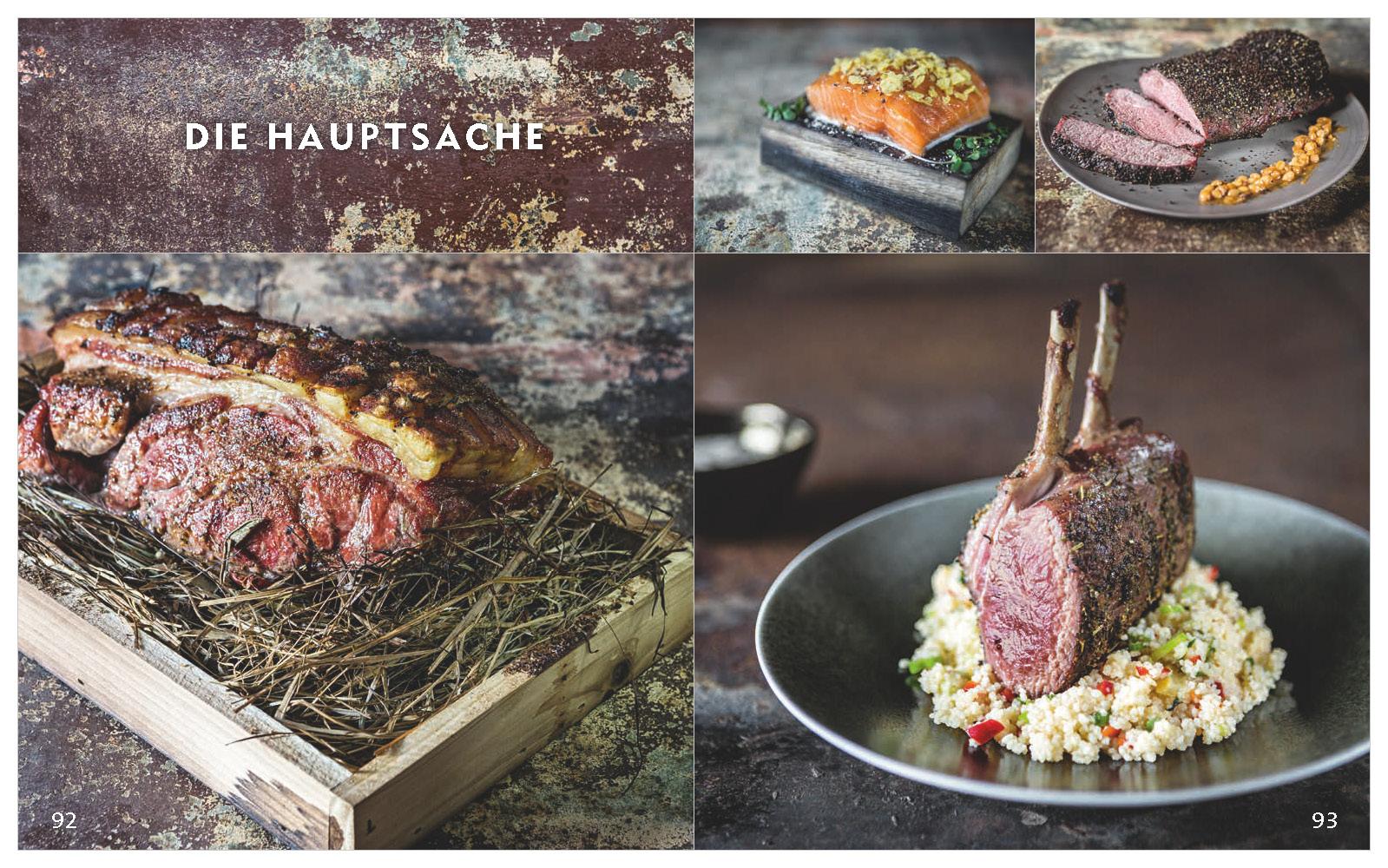 Beispielinhalt (Bild) Die neue Smoker-Küche