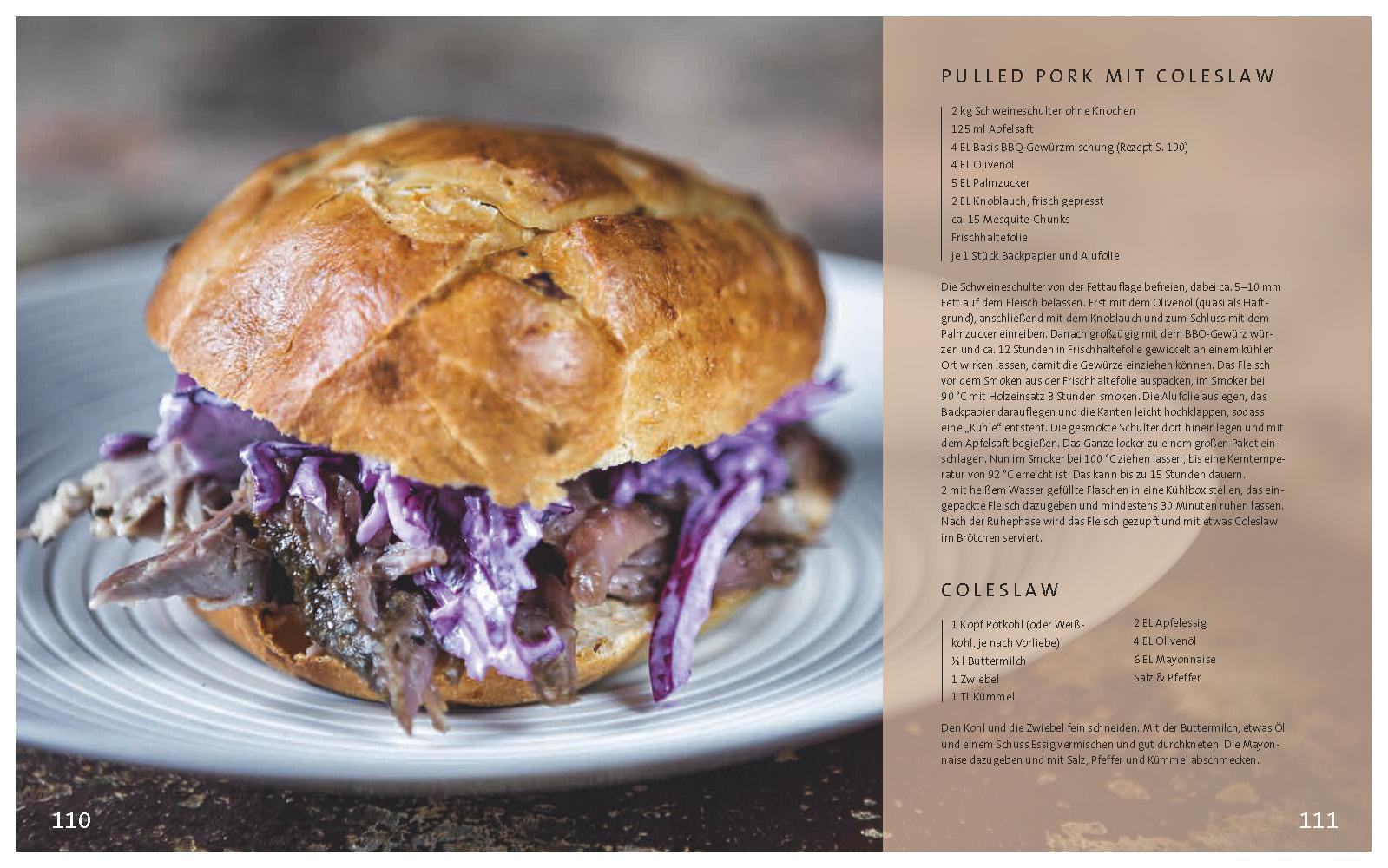 Beispielinhalt (Bild) Die neue Smoker-Küche