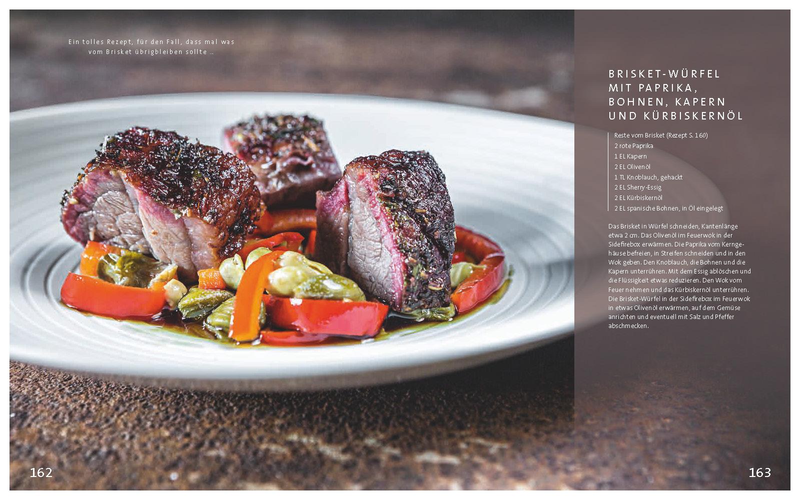 Beispielinhalt (Bild) Die neue Smoker-Küche