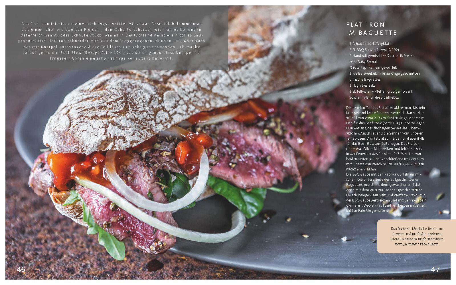 Beispielinhalt (Bild) Die neue Smoker-Küche