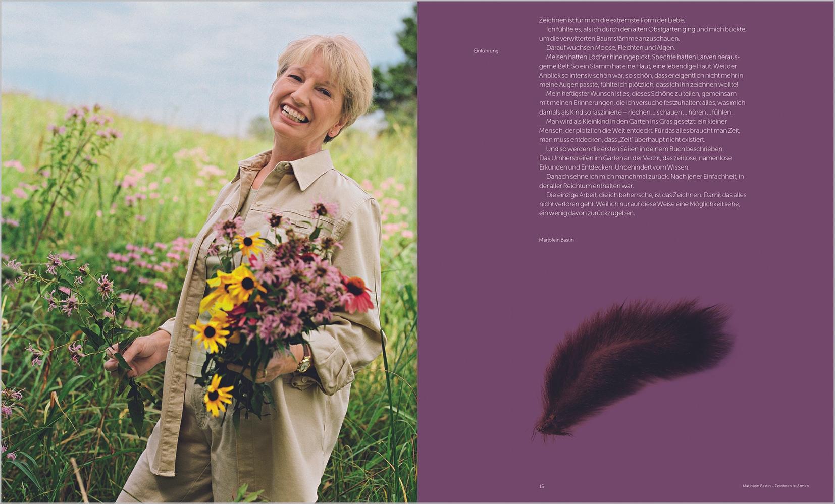 Beispielinhalt (Bild) Marjolein Bastin - Zeichnen ist Atmen