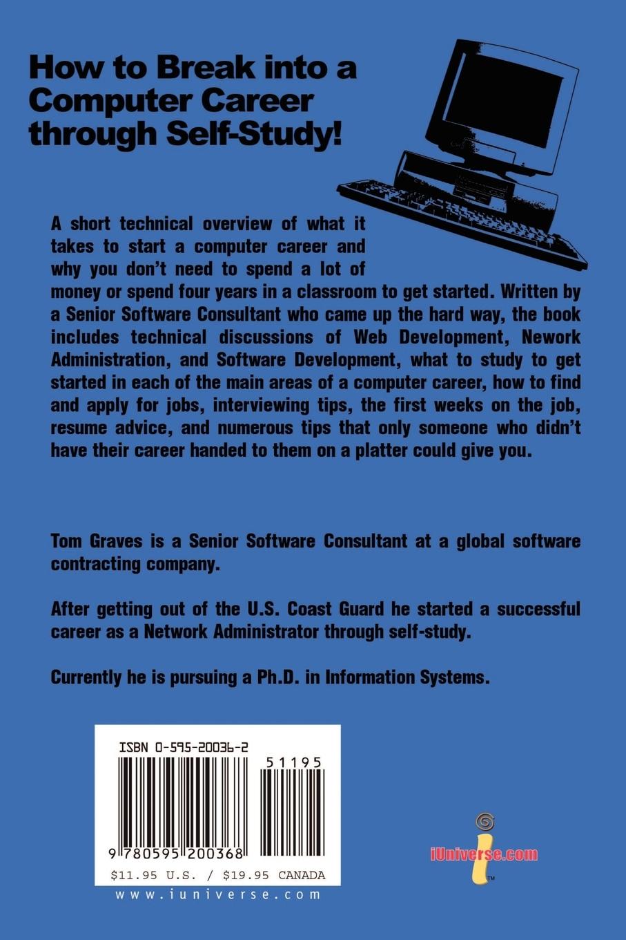 Rückseitencover How to Break Into a Computer Career Through Self-Study!