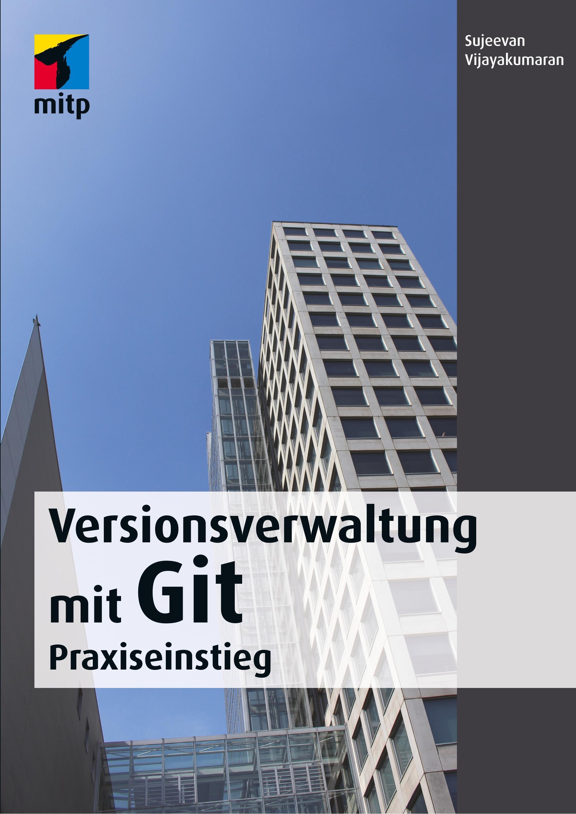 Vorderes Coverbild Versionsverwaltung mit Git