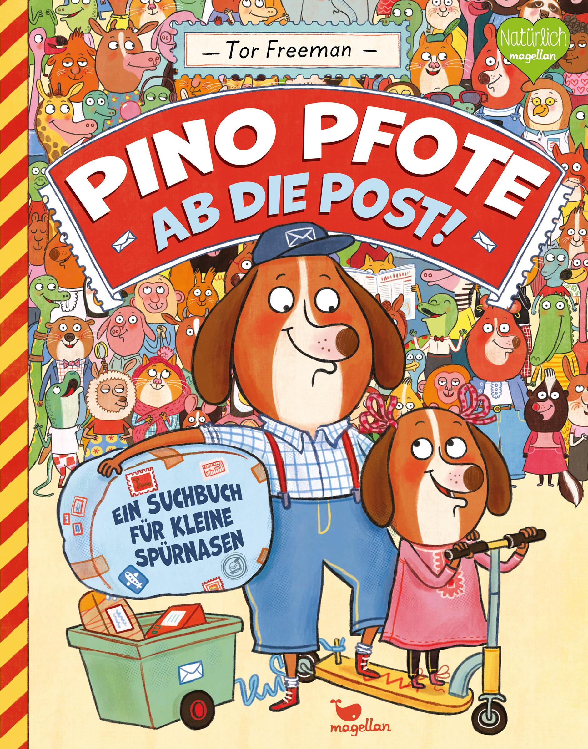 Vorderes Coverbild Pino Pfote - Ab die Post!  Band 2