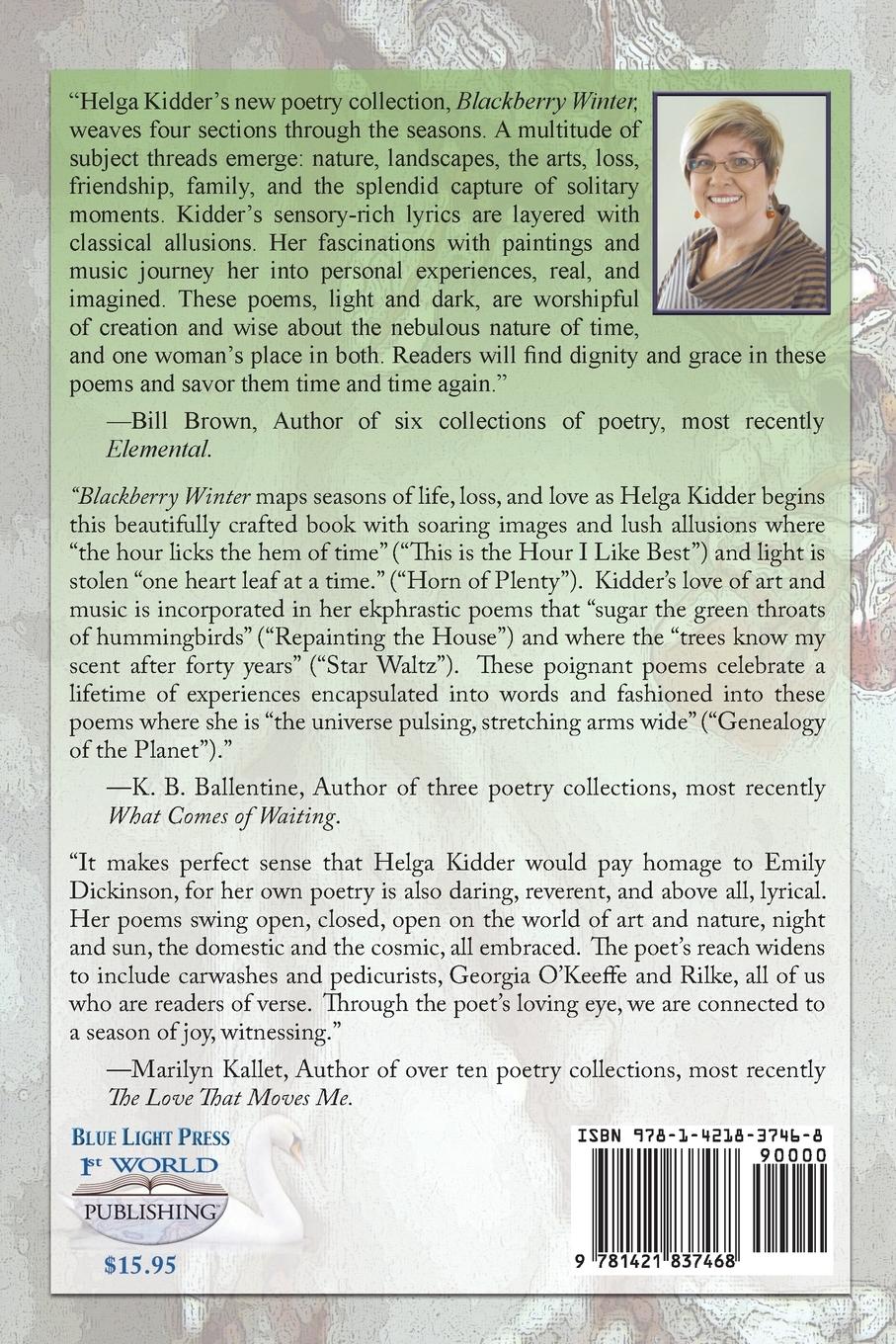 Rückseitencover Blackberry Winter