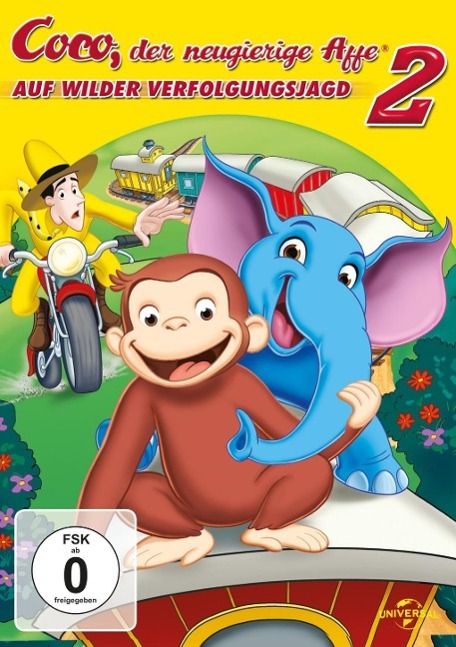 Vorderes Coverbild Coco, der neugierige Affe 2 - Auf wilder Verfolgungsjagd