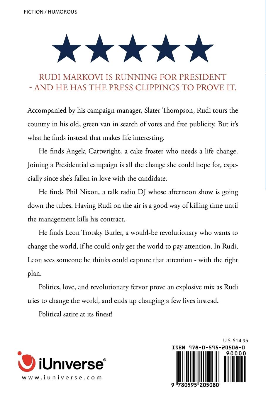 Rückseitencover Rudi for President