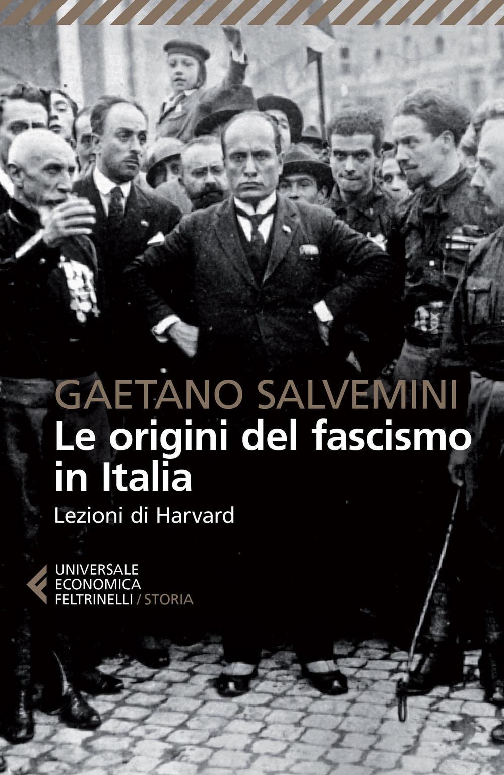 Vorderes Coverbild Le origini del fascismo in Italia. Lezioni di Harvard