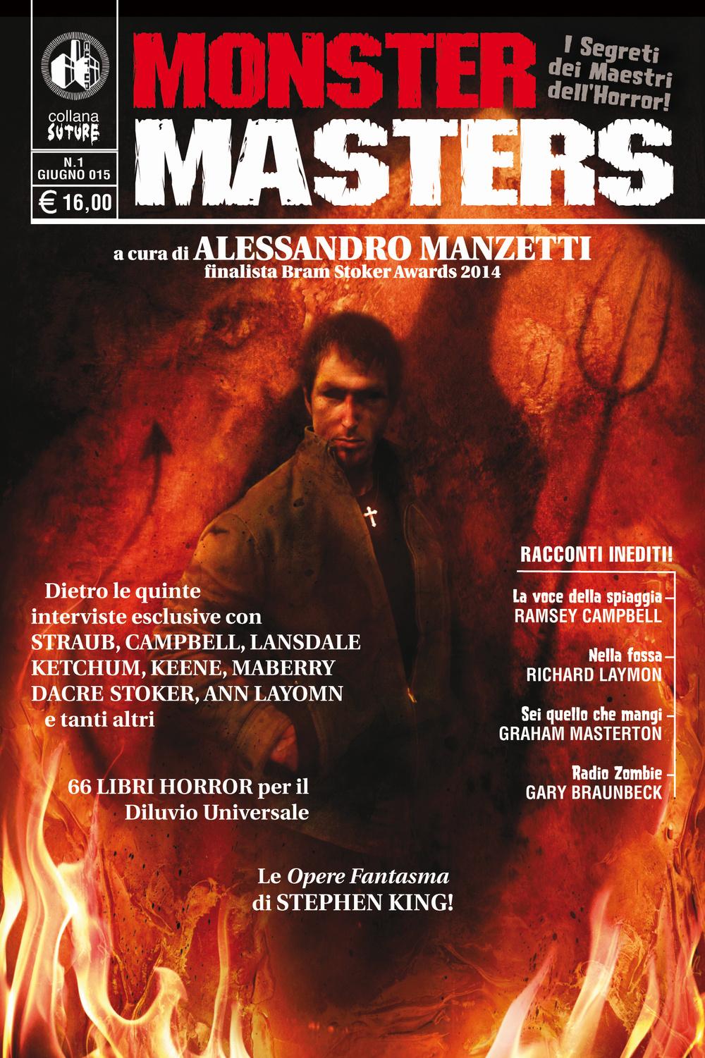 Vorderes Coverbild Monster masters. I segreti dei maestri dell'horror