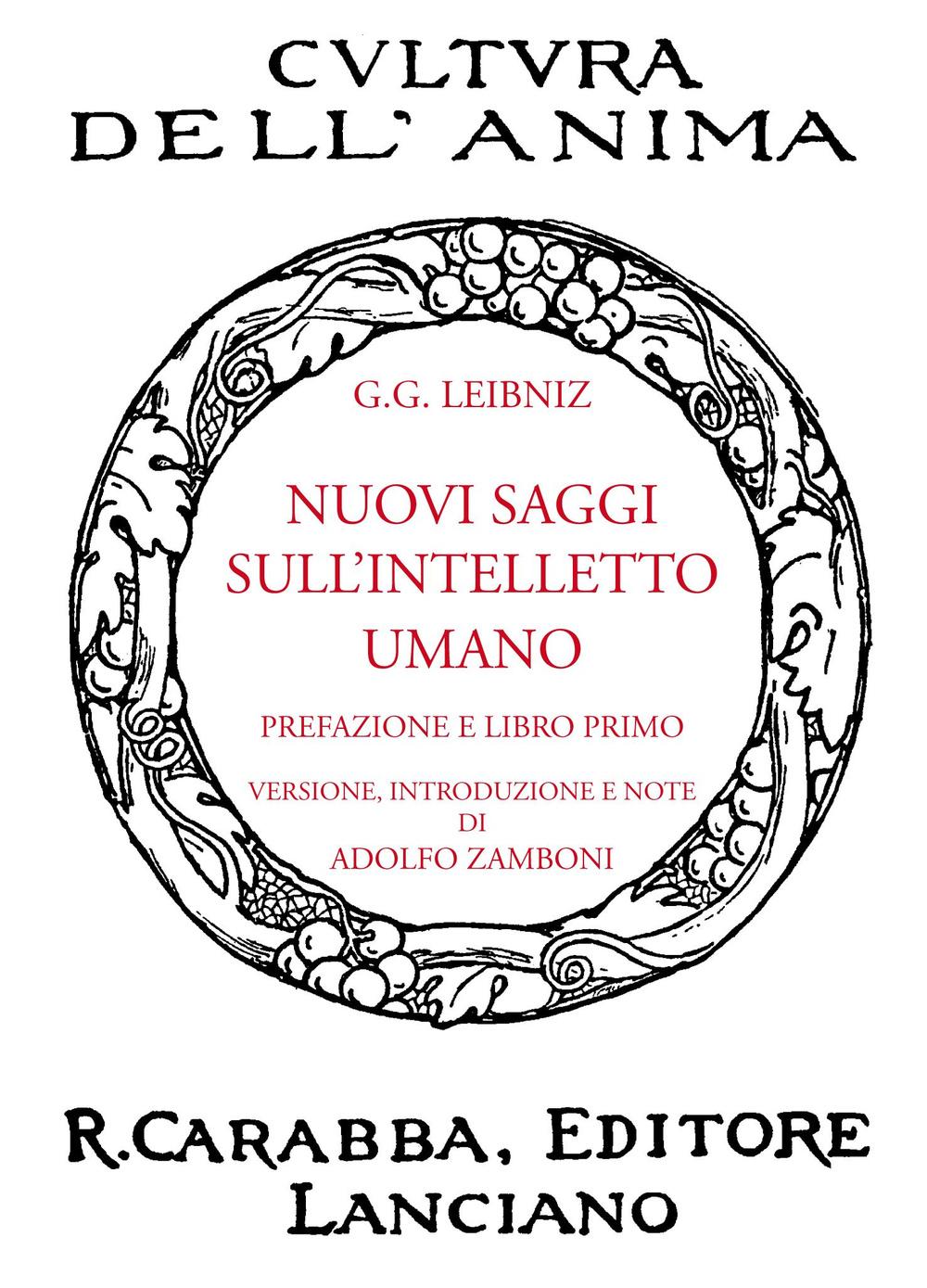 Vorderes Coverbild Nuovi saggi sull'intelletto umano