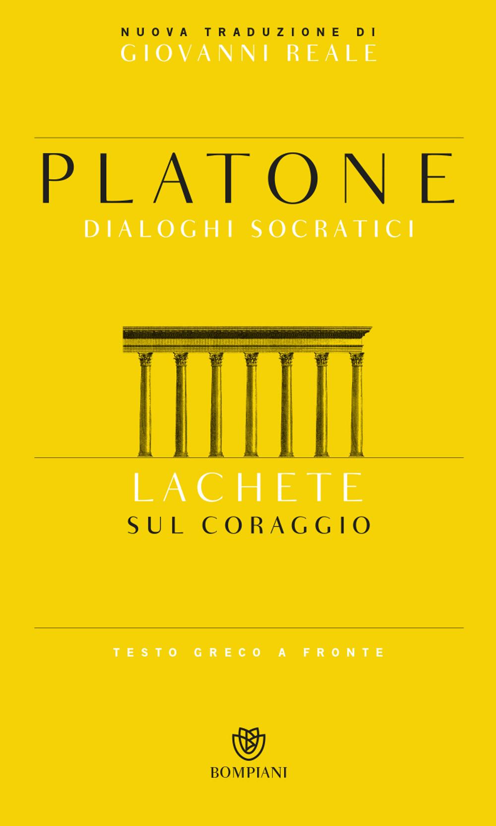 Vorderes Coverbild Lachete. Sul coraggio. Testo greco a fronte