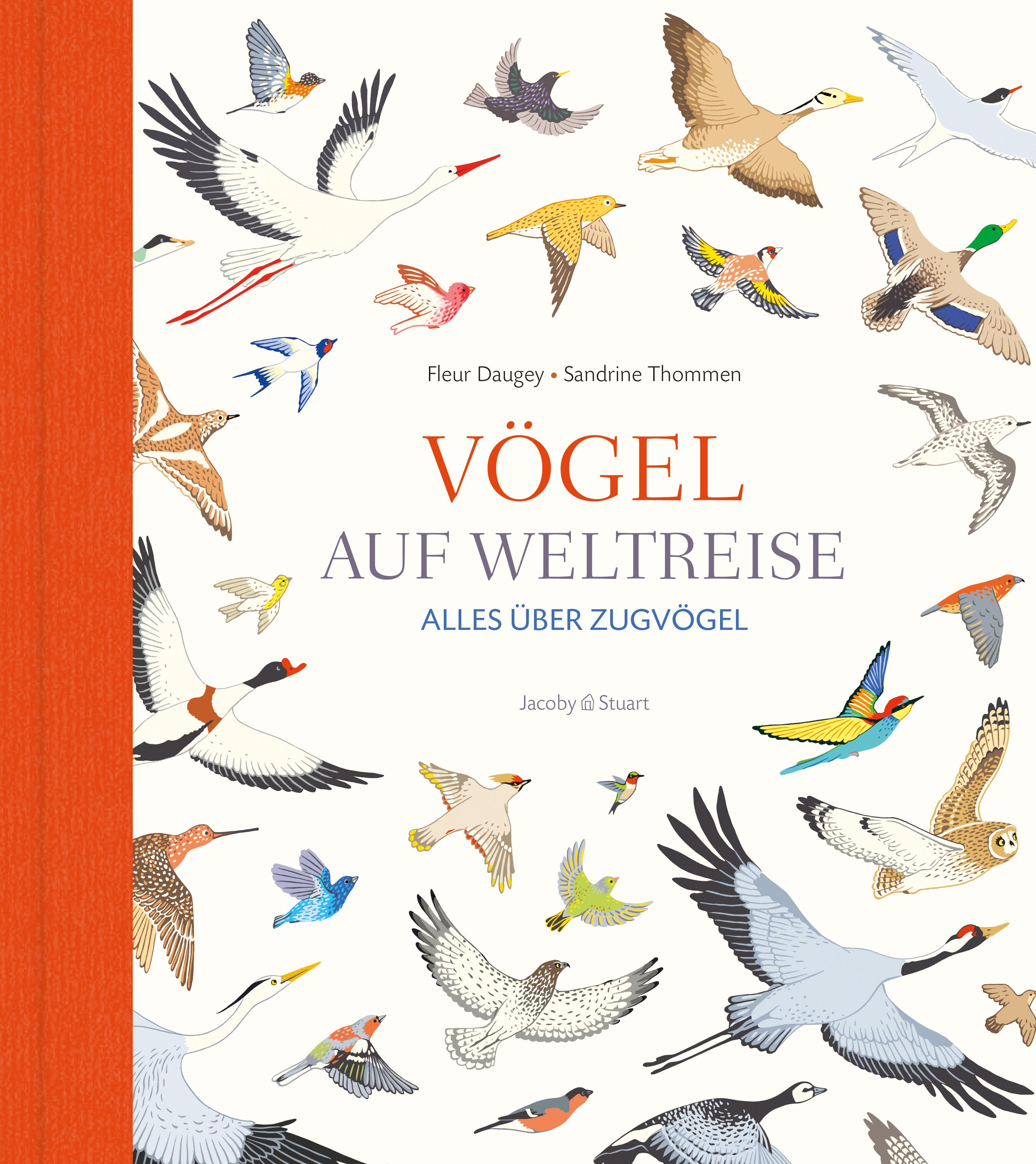 Vorderes Coverbild Vögel auf Weltreise