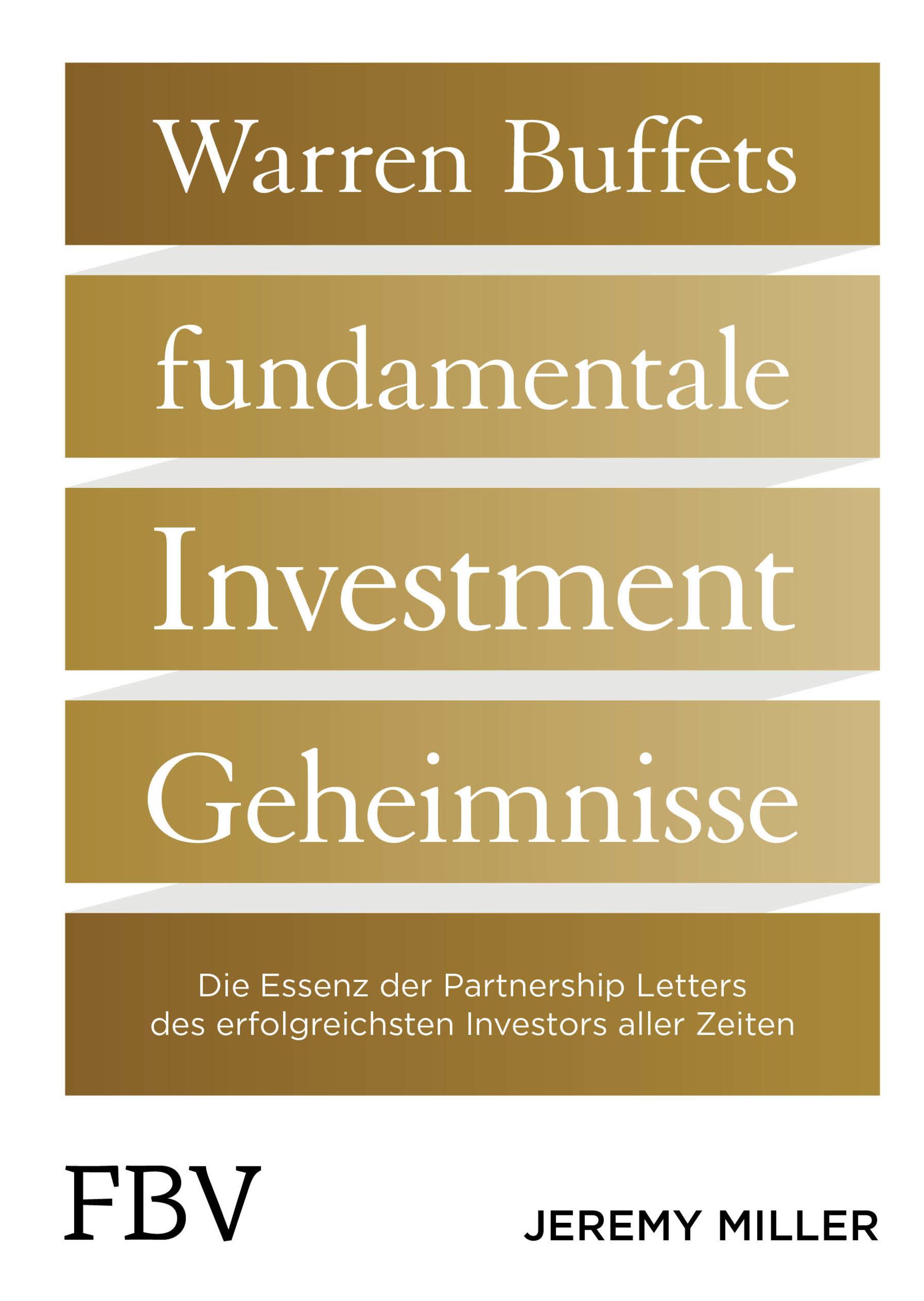 Vorderes Coverbild Warren Buffetts fundamentale Investment-Geheimnisse