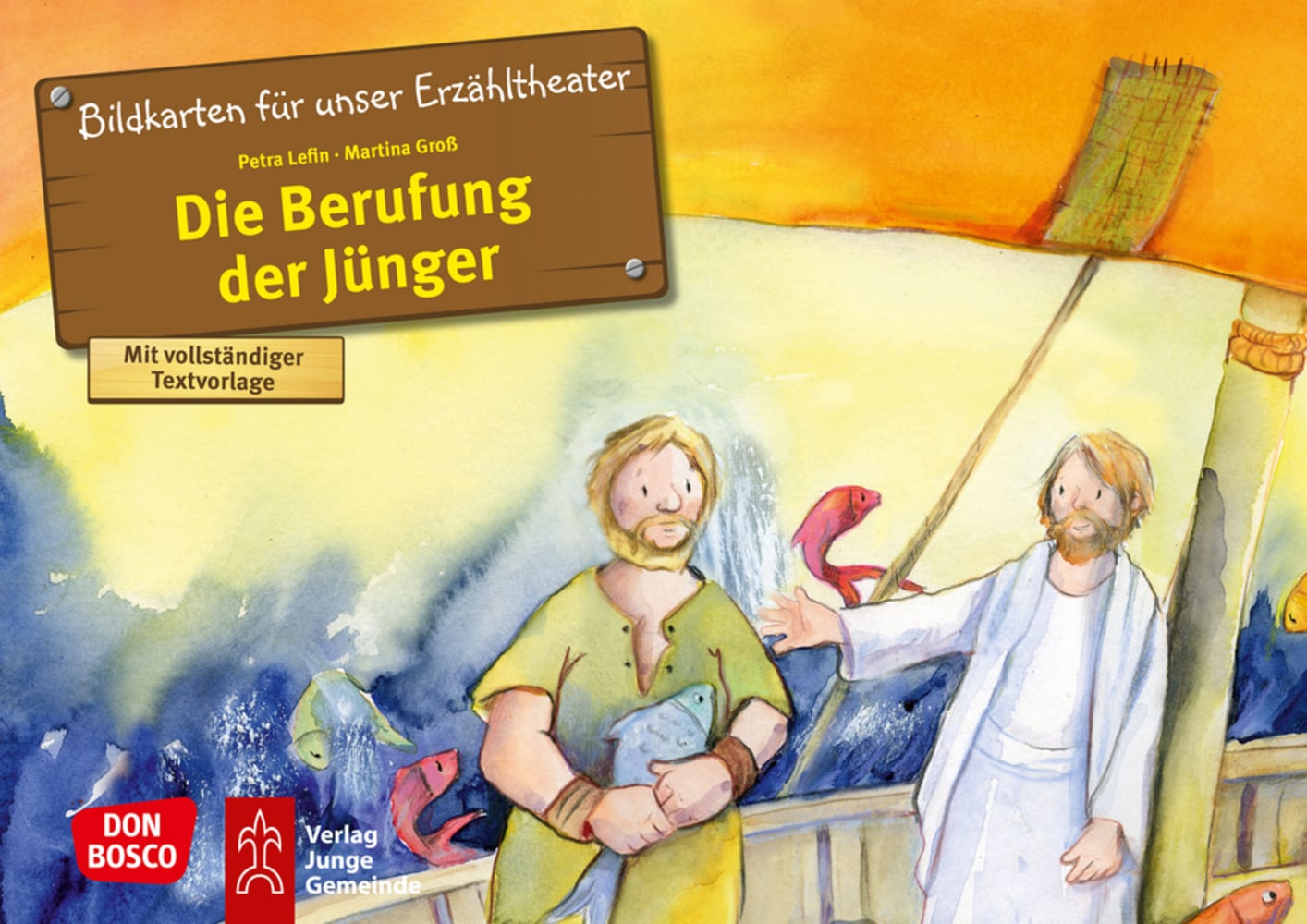 Vorderes Coverbild Die Berufung der Jünger. Kamishibai Bildkartenset.