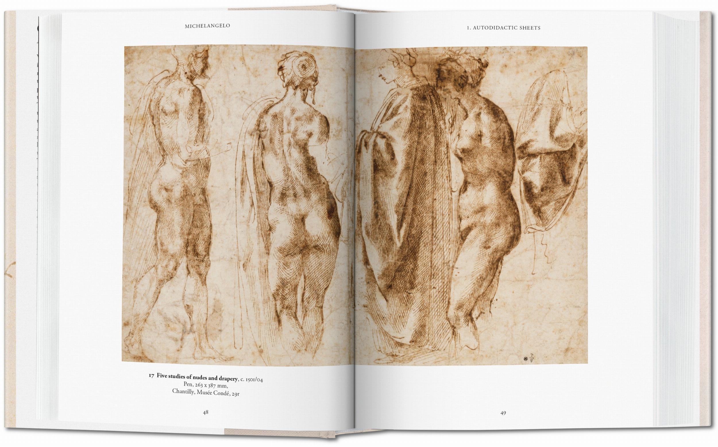 Beispielinhalt (Bild) Michelangelo. Das zeichnerische Werk