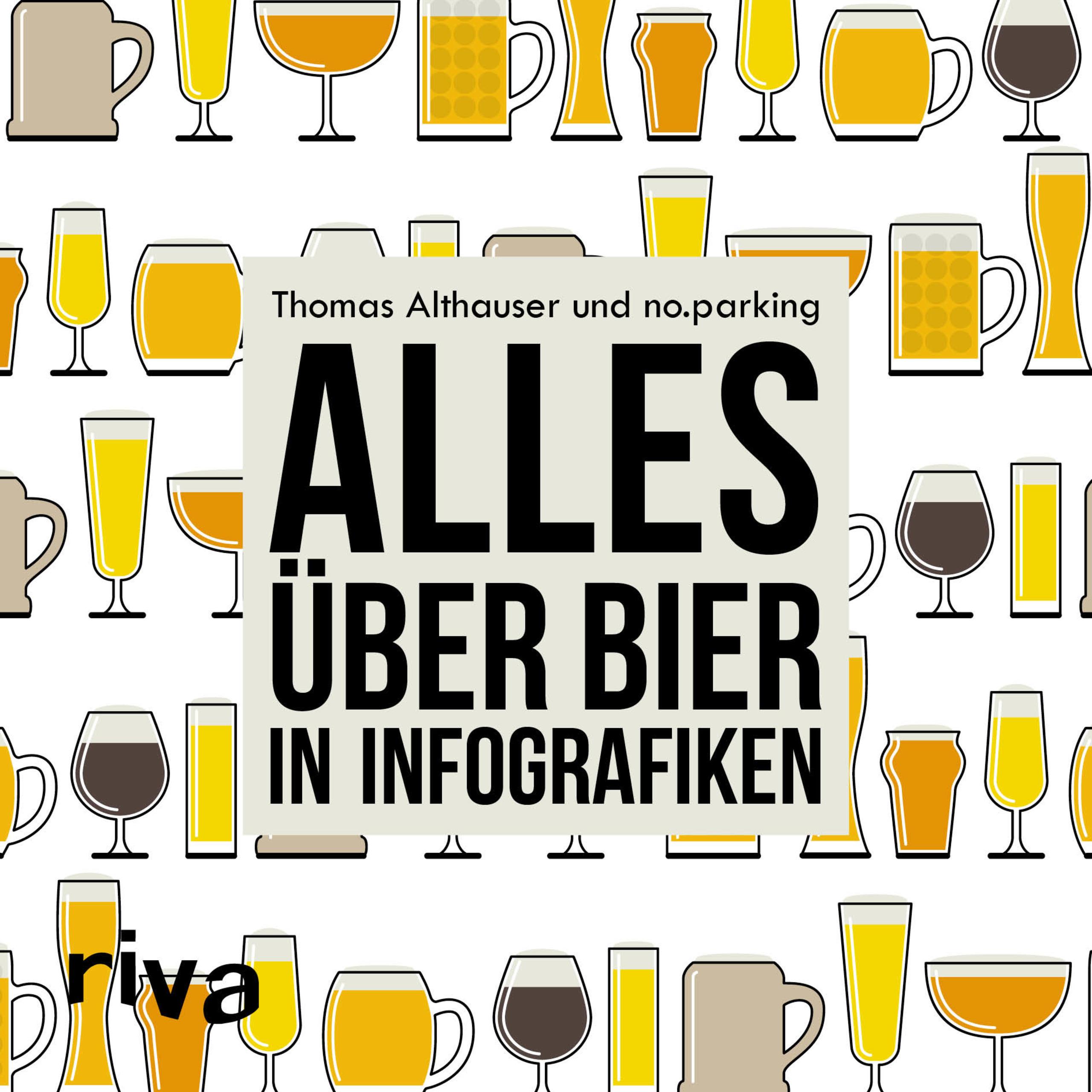 Vorderes Coverbild Alles über Bier in Infografiken